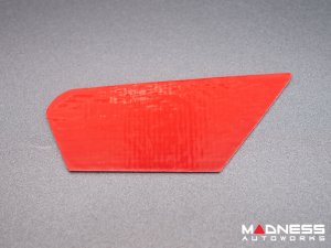 Alfa Romeo Giulia Inner Door Bowl Cover Kit - Carbon FIber - Flexible / Self Adhesive 